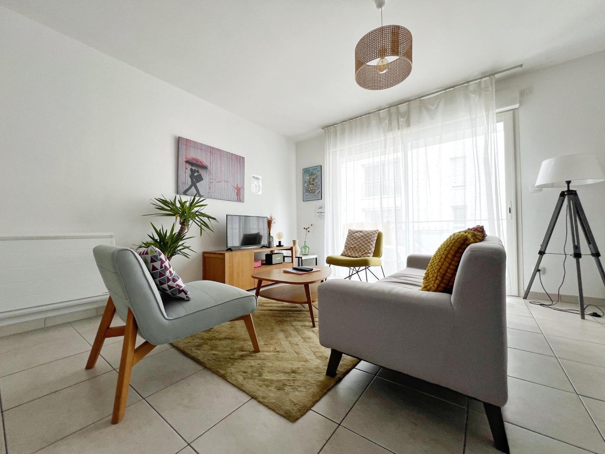 Apartamento Le Viarm'Elite Nantes Exterior foto
