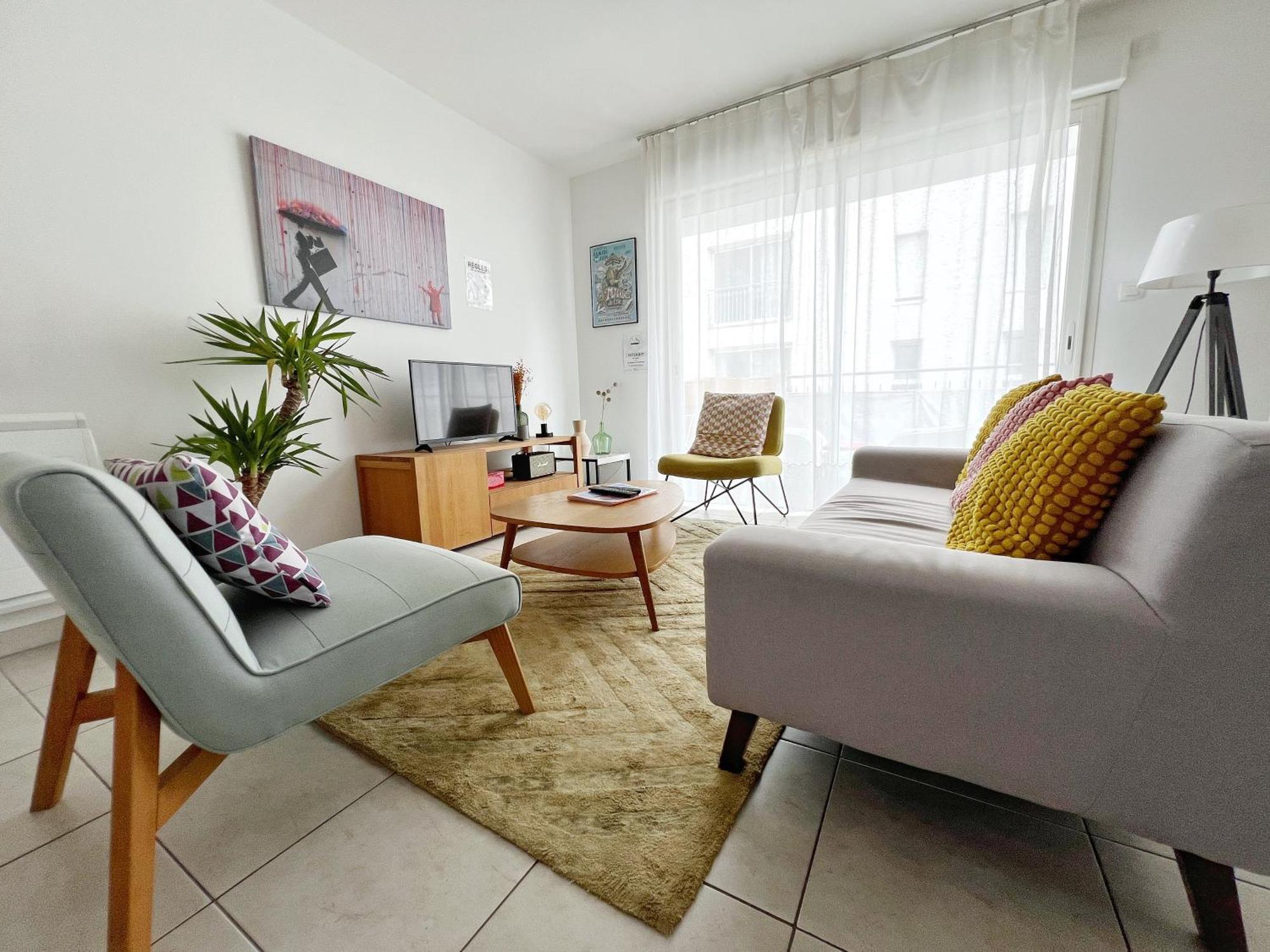 Apartamento Le Viarm'Elite Nantes Exterior foto